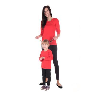 Detské tričko dlhý rukáv Marlen červené od 98-116 - 4