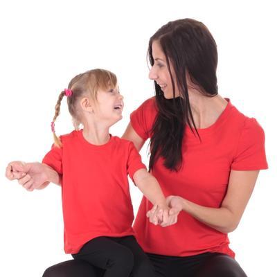 Červené detské tričko krátky rukáv Laura od 98-116, 104 - 4