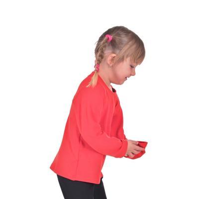 Detské tričko dlhý rukáv Marlen červené od 122-146 - 4