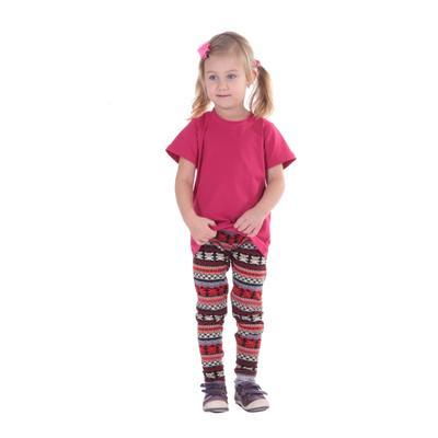 Ružové detské tričko krátky rukáv Laura od 122-146 - 5